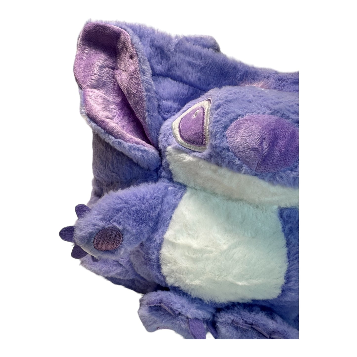 Bolsa Peluche Stitch Morada Mediana