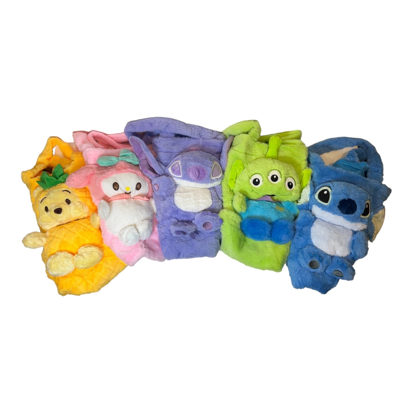 Bolsa Peluche Stitch Mediana